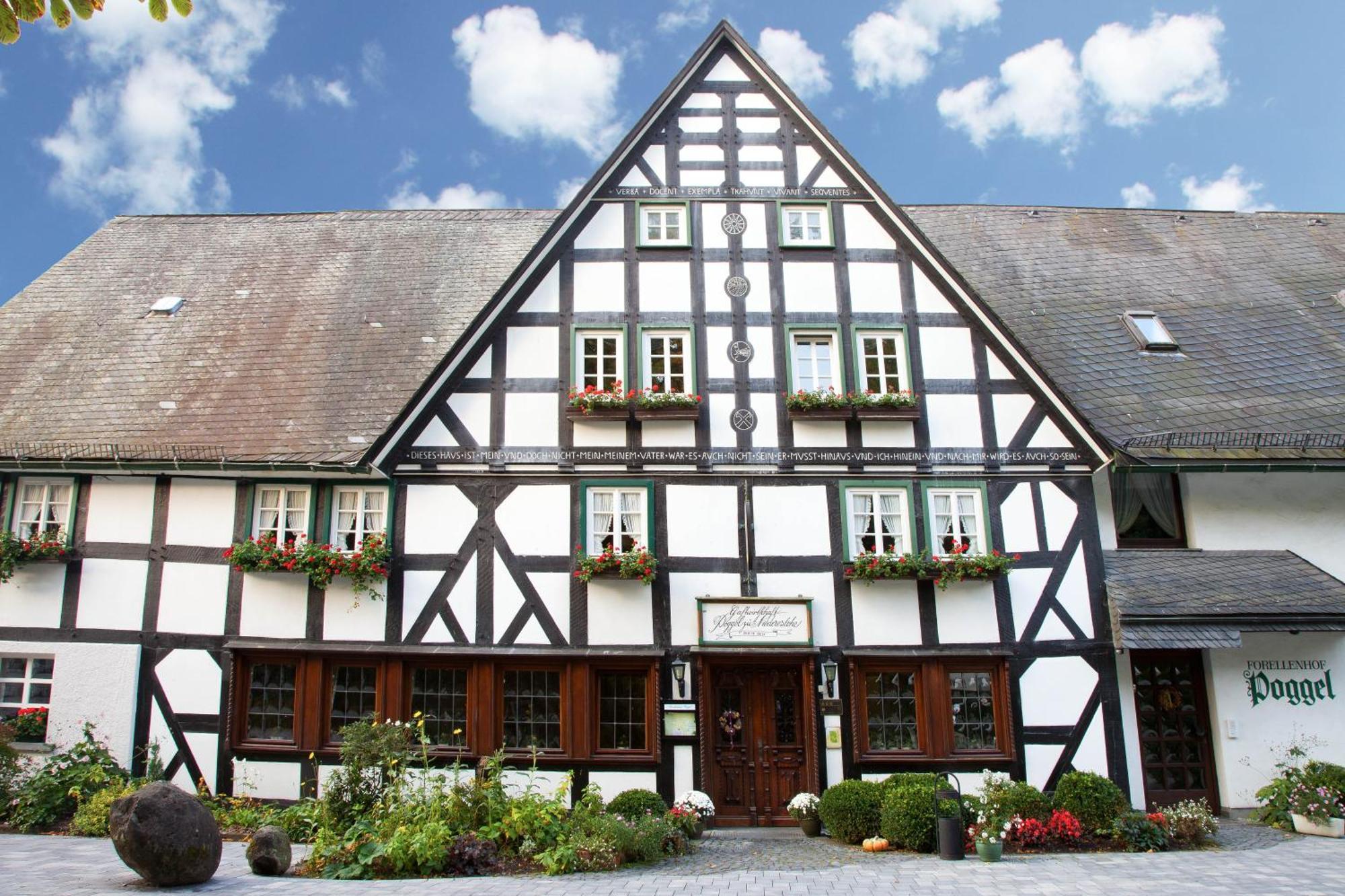 Forellenhof Poggel Eslohe Exterior photo